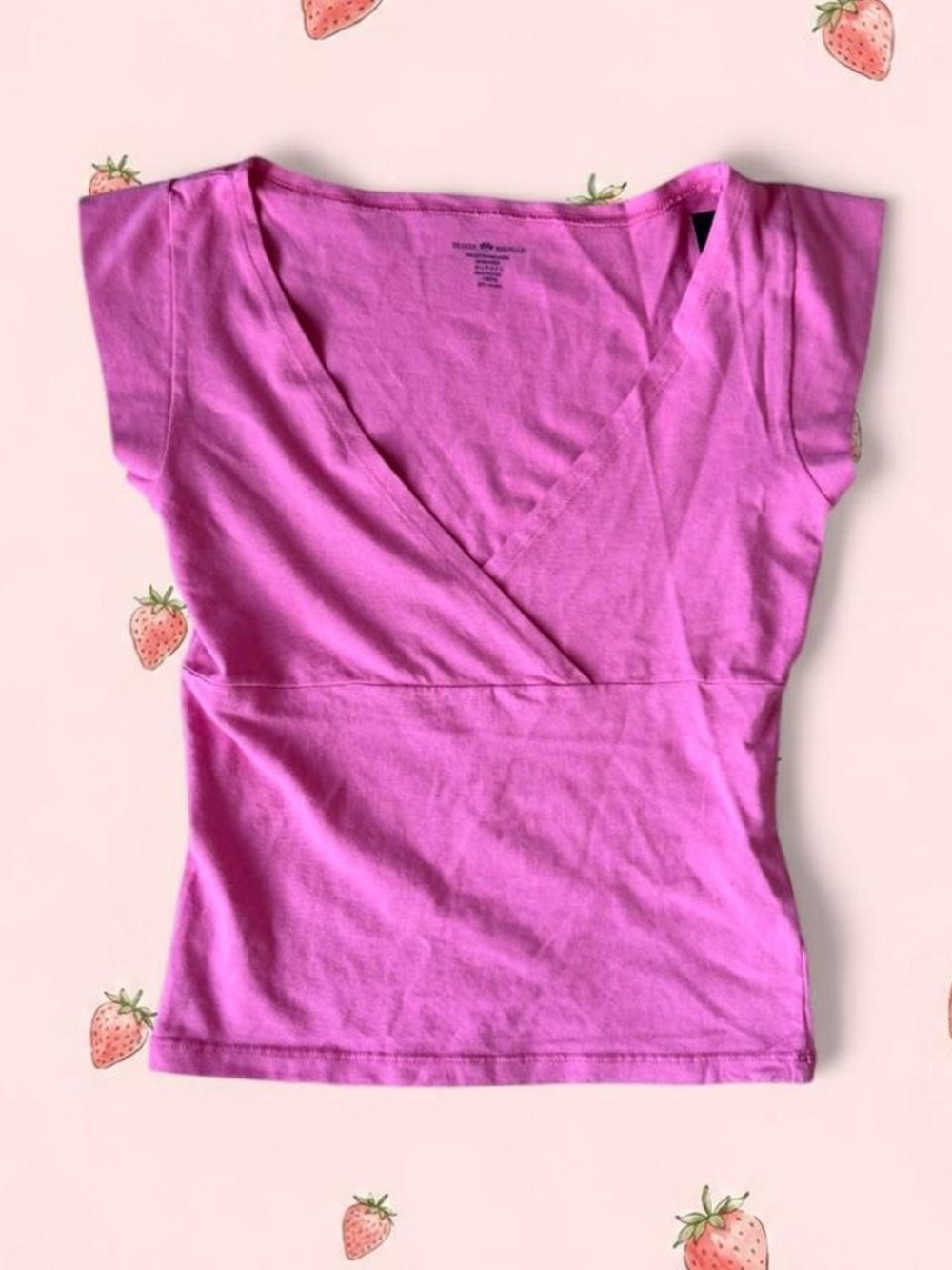 Brandy Melville Fuchsia Amara Top